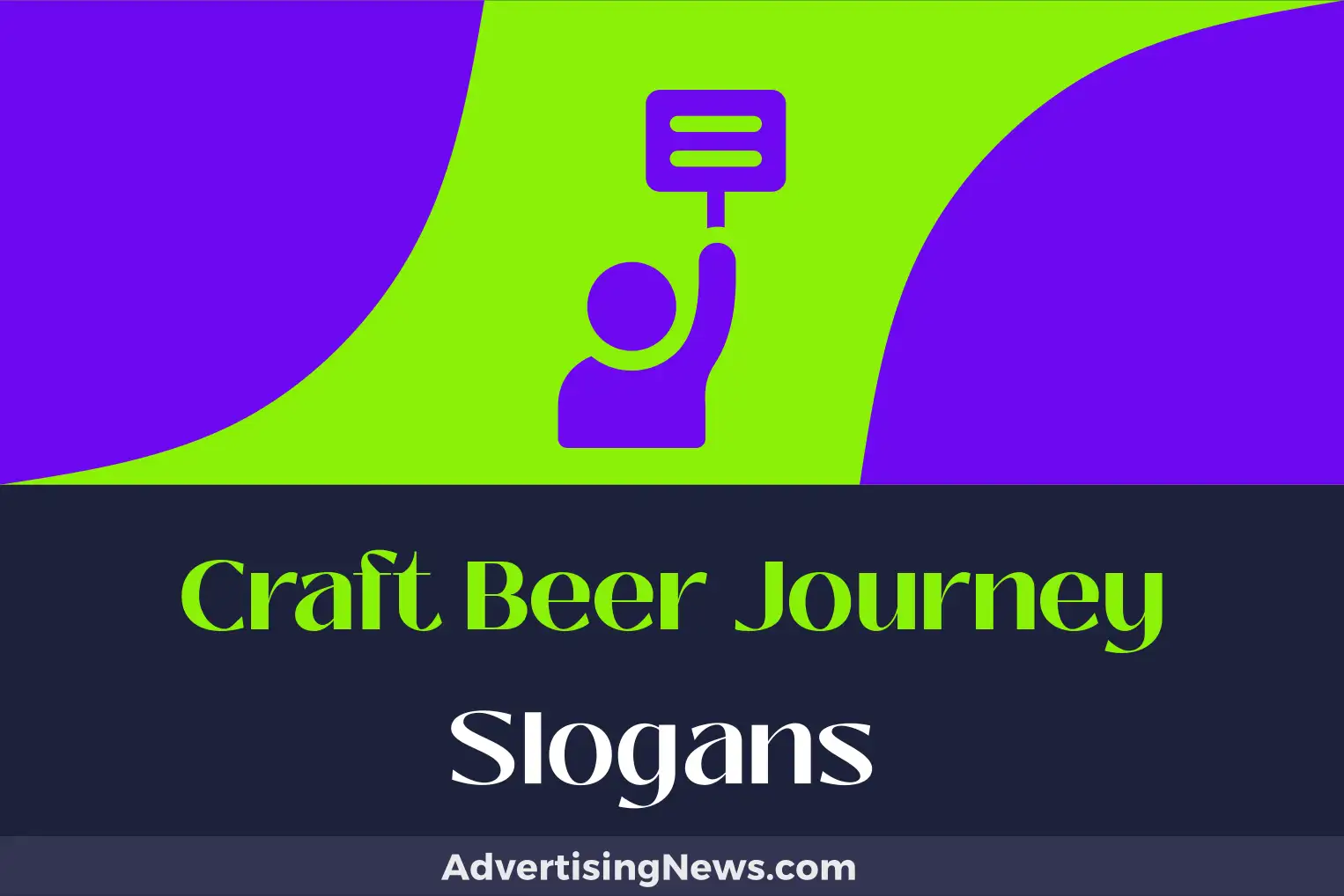craft beer journey slogans