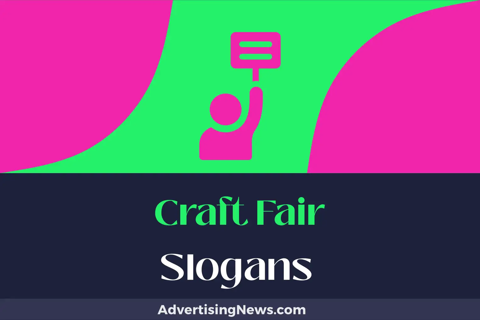 craft fair slogans