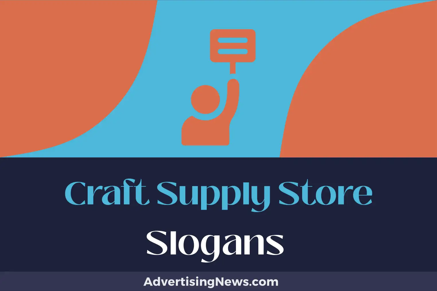 craft supply store slogans