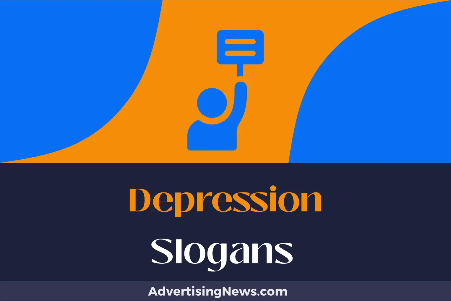 depression slogans