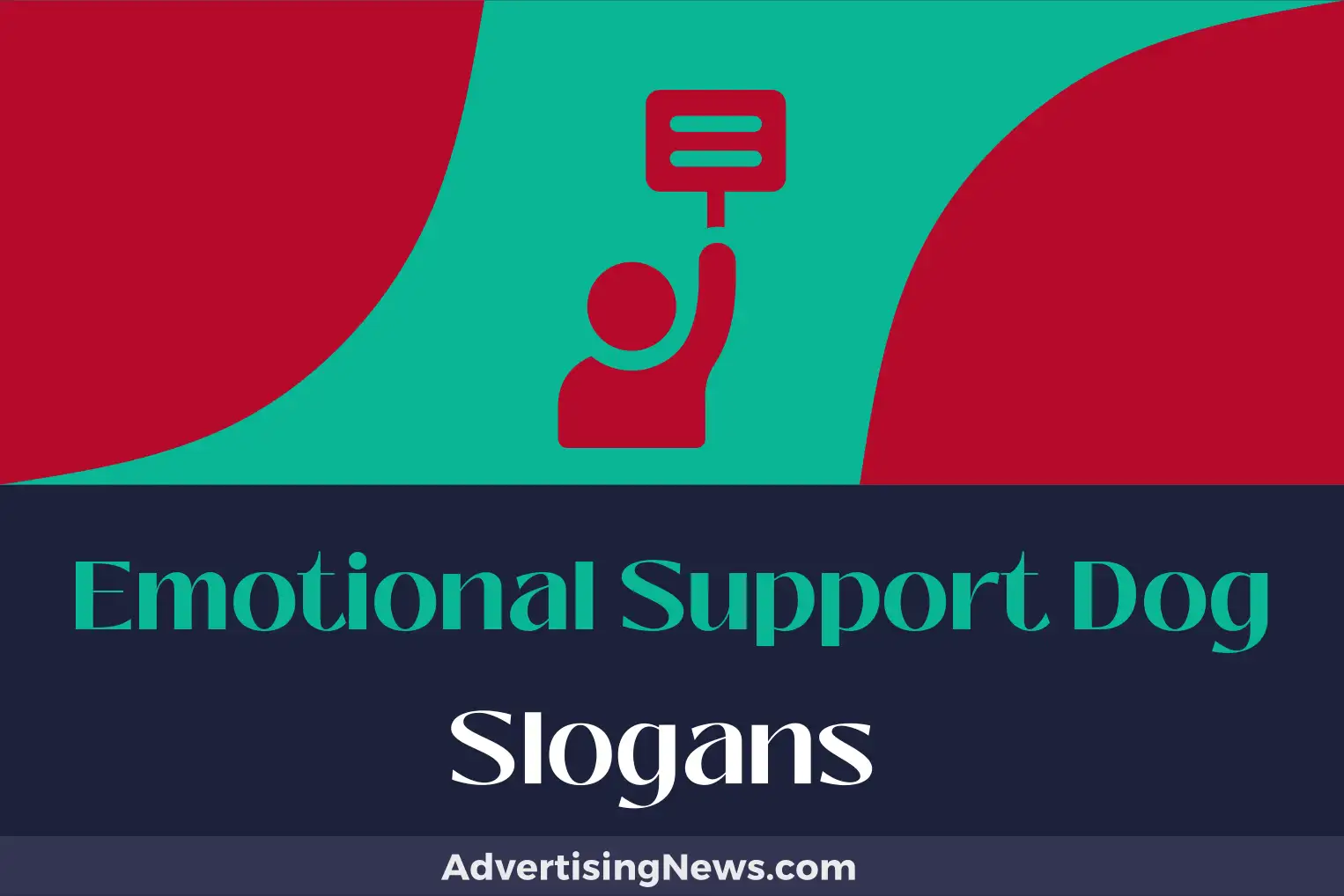emotional support dog slogans