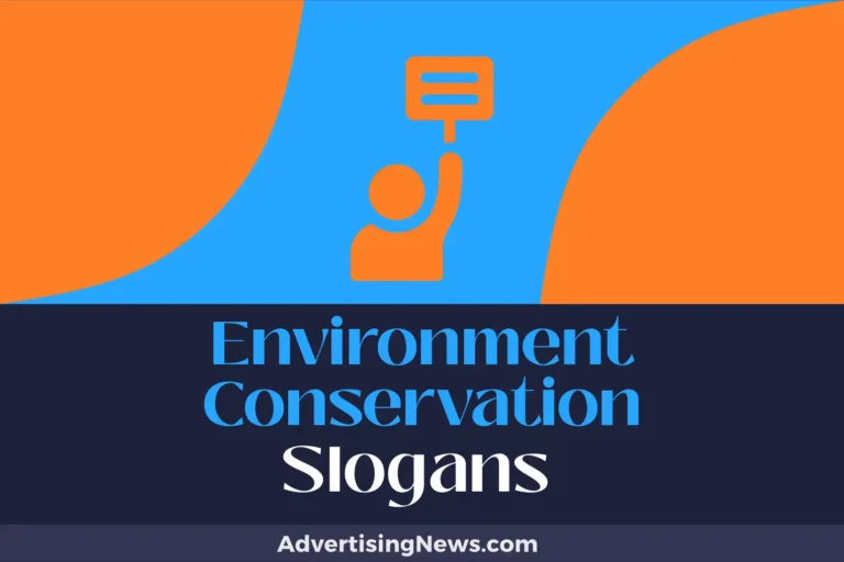 environment conservation slogans