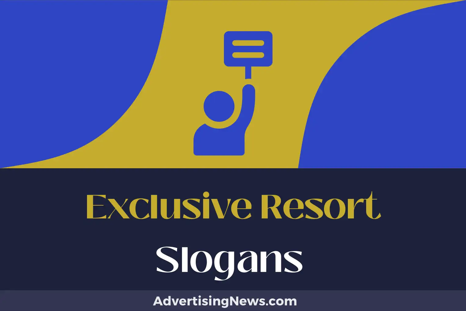 exclusive resort slogans
