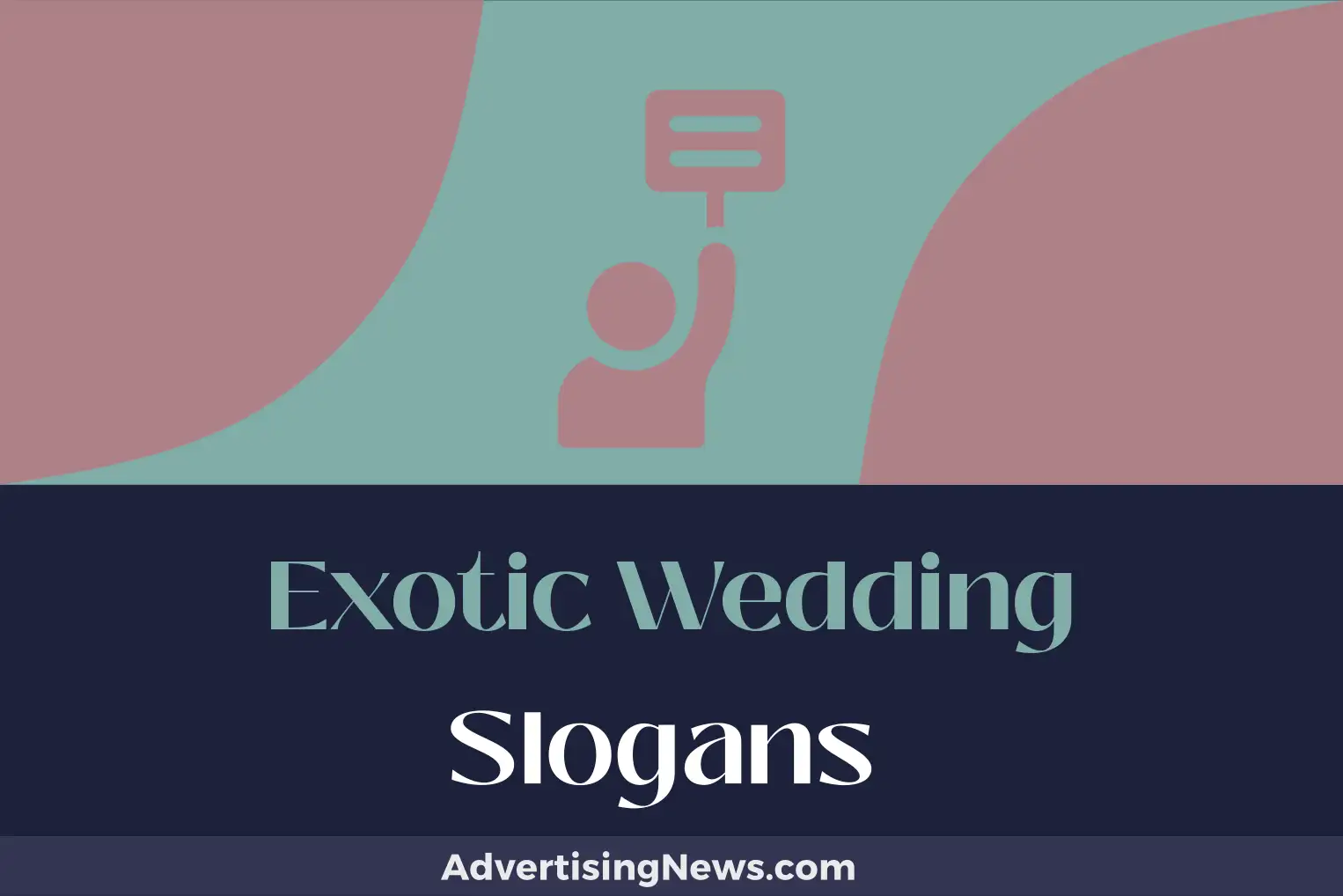 exotic wedding slogans