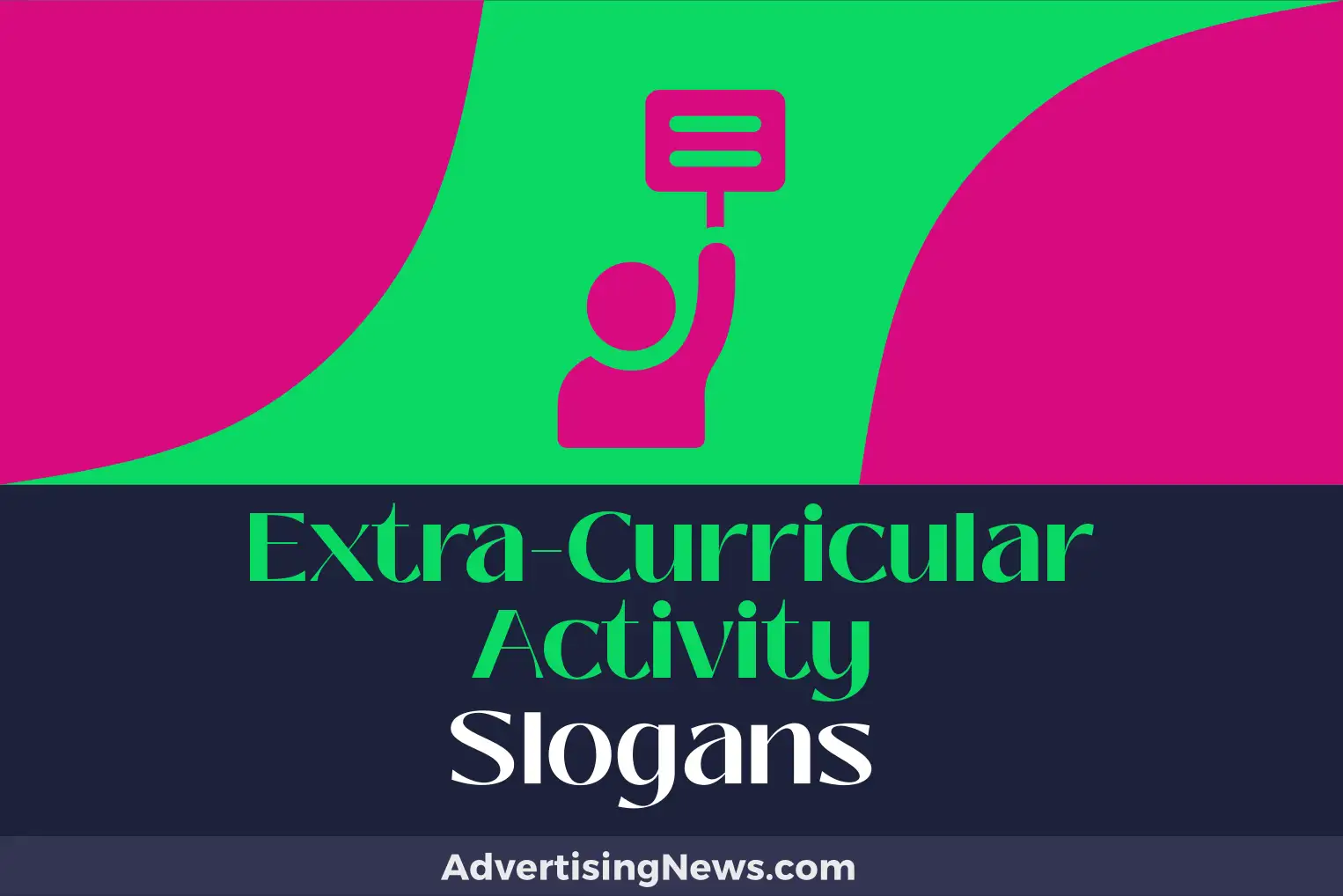 extra-curricular activity slogans