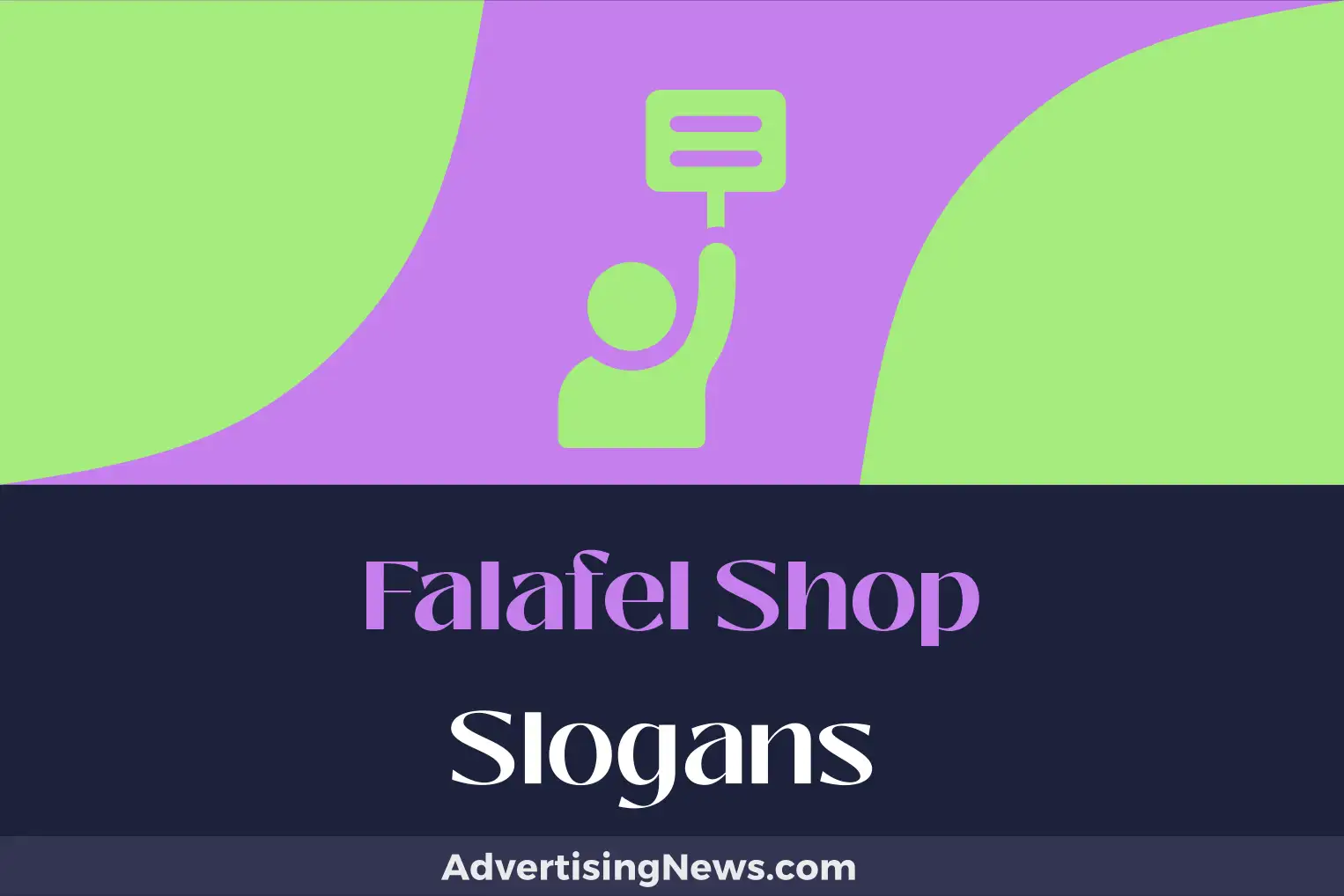 falafel shop slogans