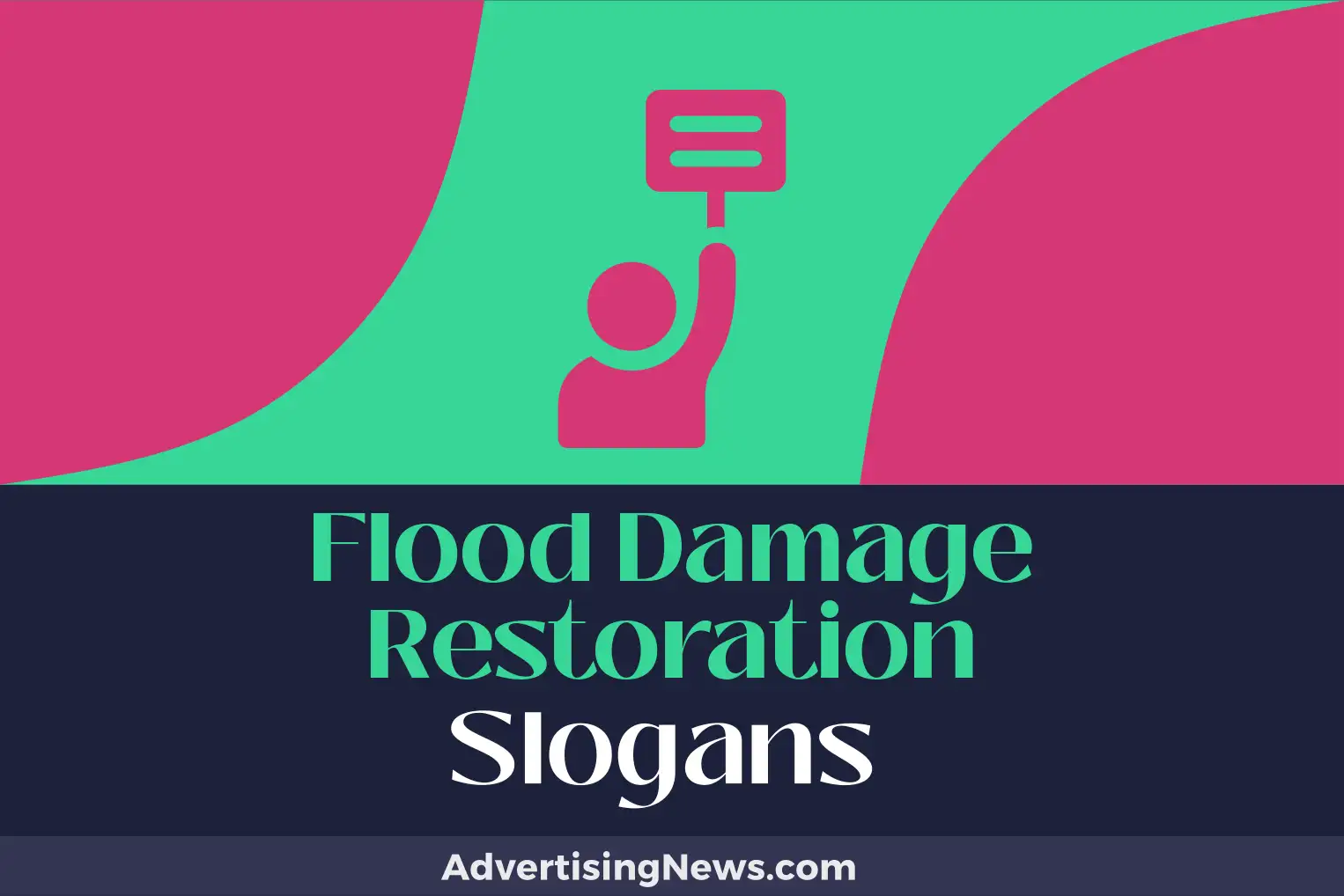 flood damage restoration slogans