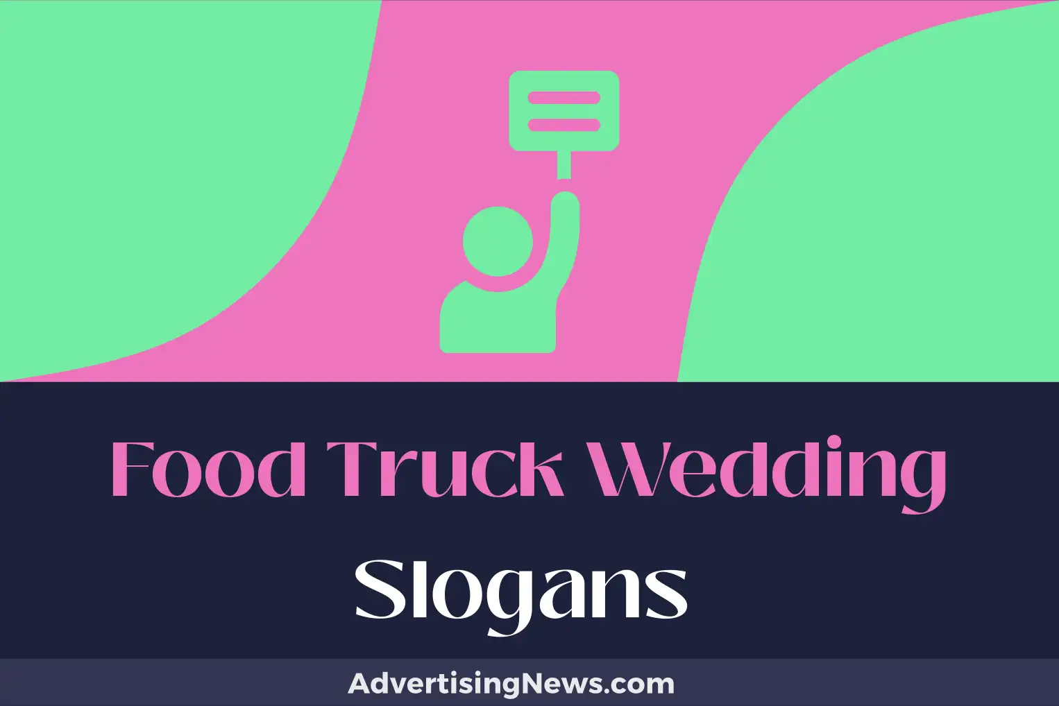 food truck wedding slogans