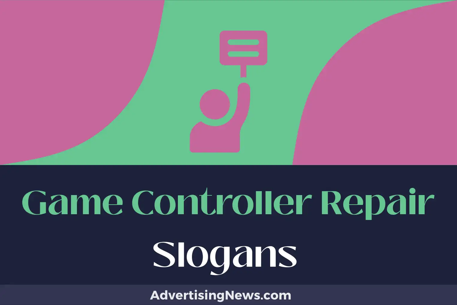 game controller repair slogans