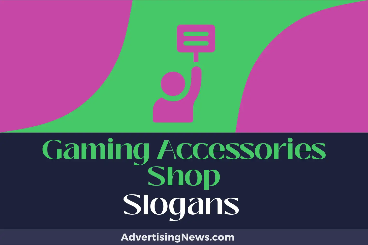 gaming accessories shop slogans