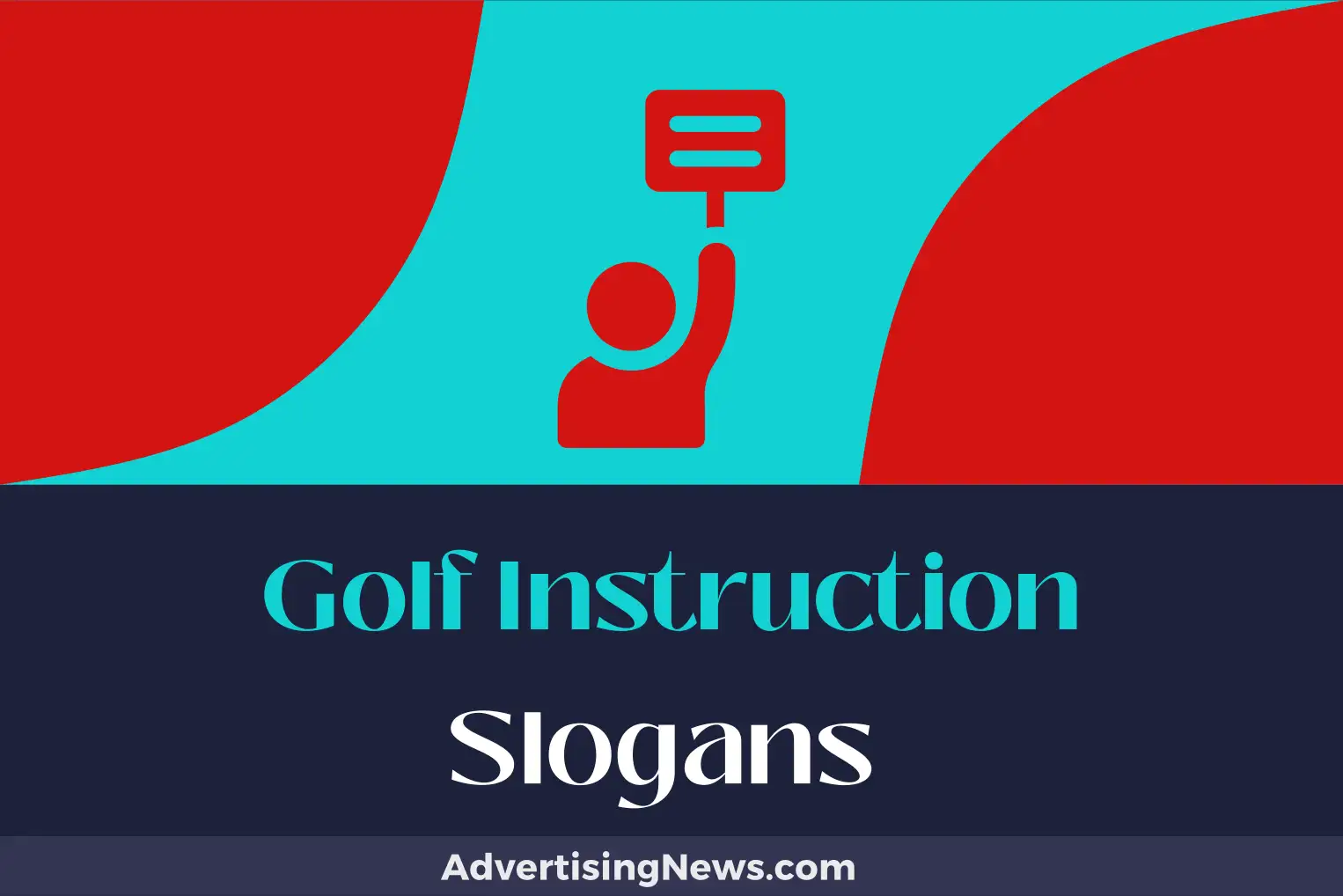 golf instruction slogans