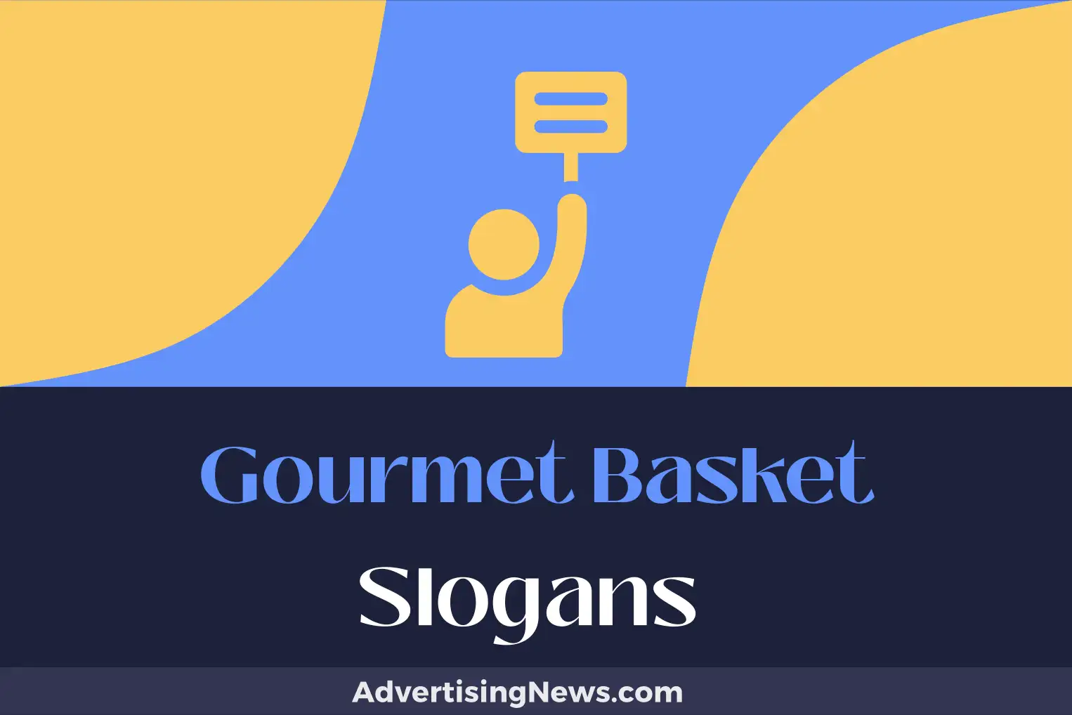 gourmet basket slogans