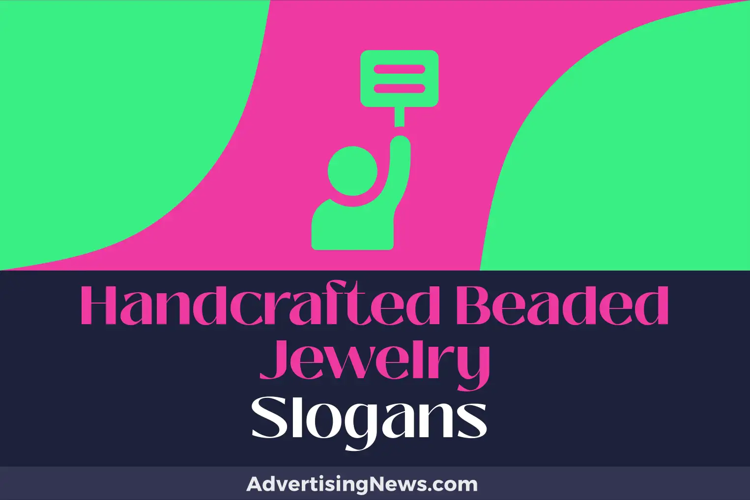 handcrafted beaded jewelry slogans