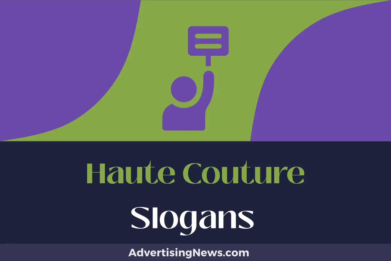 haute couture slogans