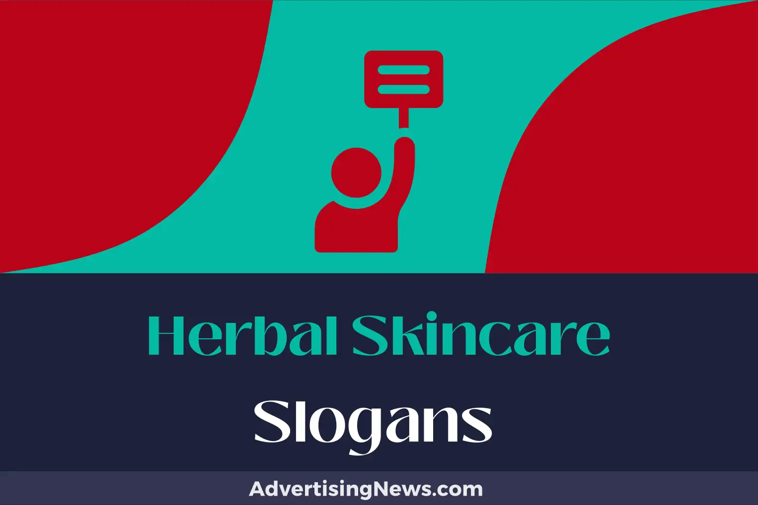 herbal skincare slogans