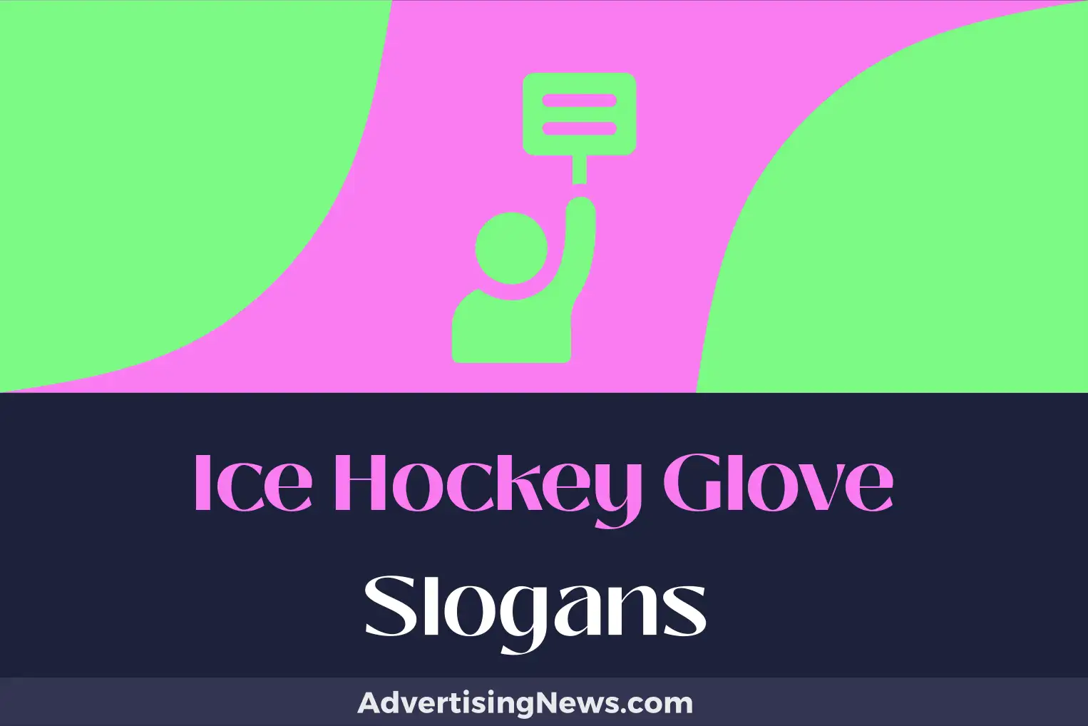 ice hockey glove slogans