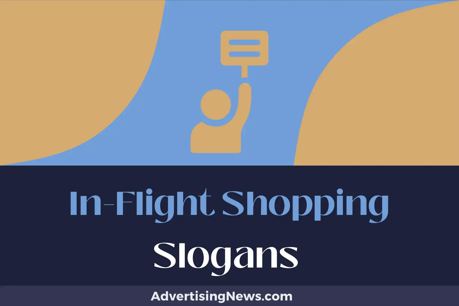 in-flight shopping slogans