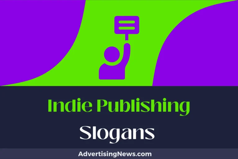 indie publishing slogans