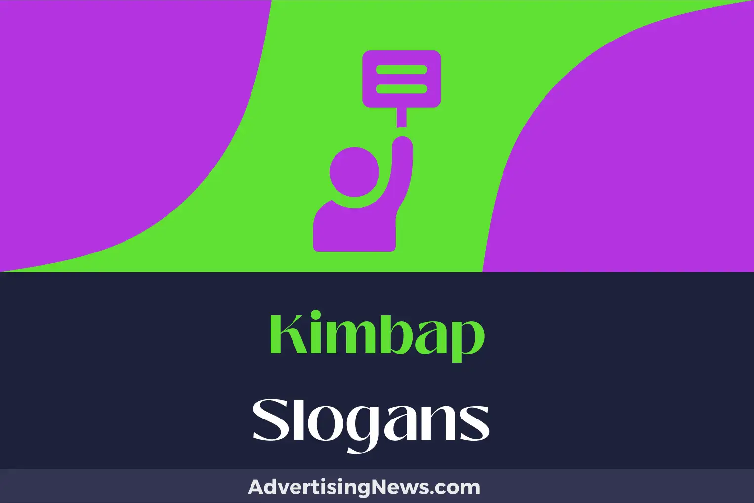 kimbap slogans