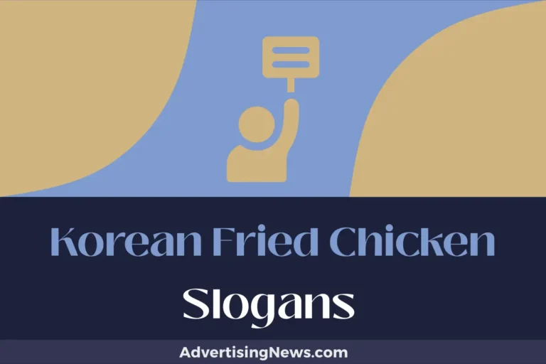 korean fried chicken slogans