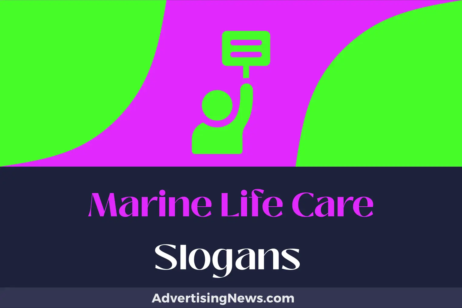 marine life care slogans