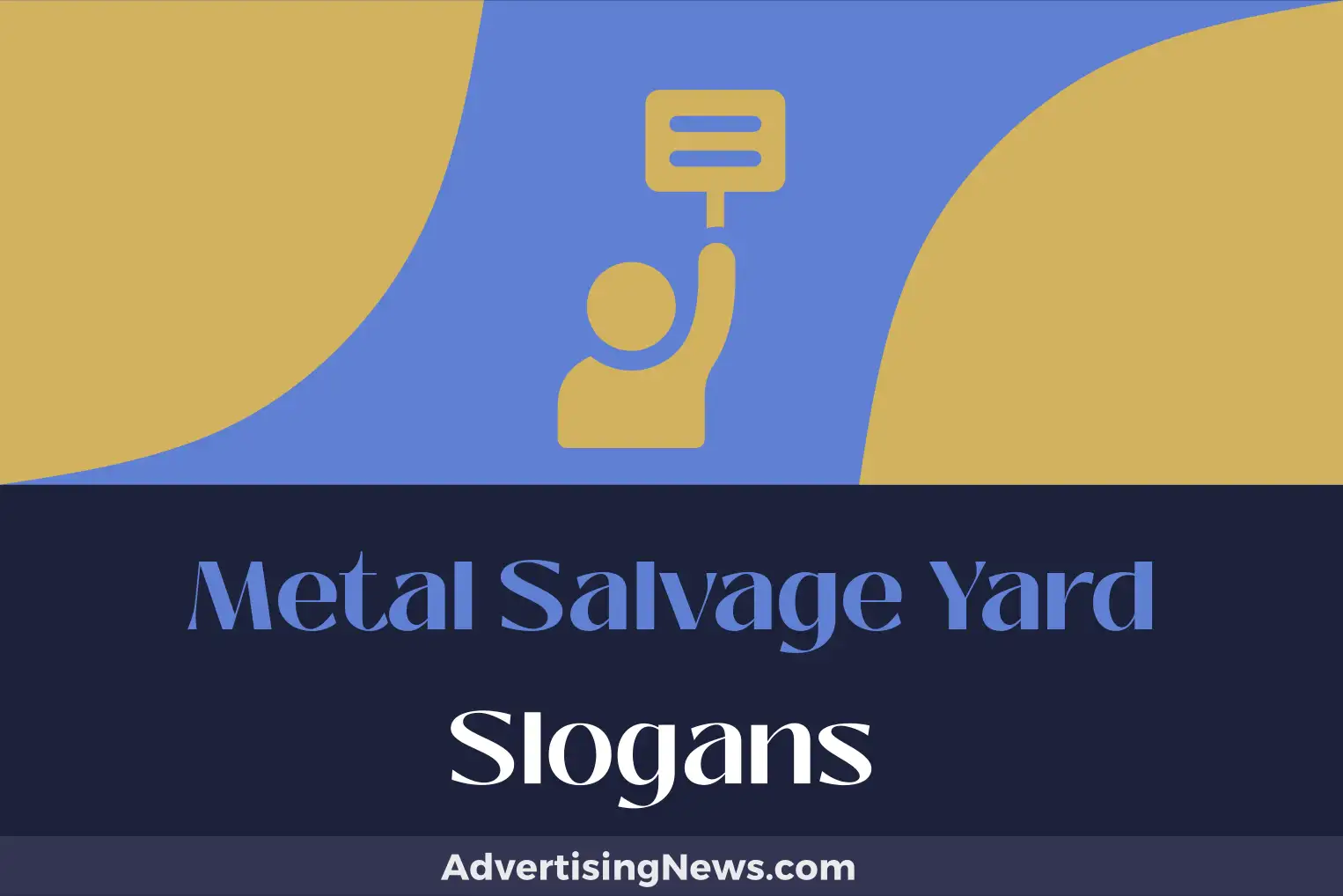 metal salvage yard slogans