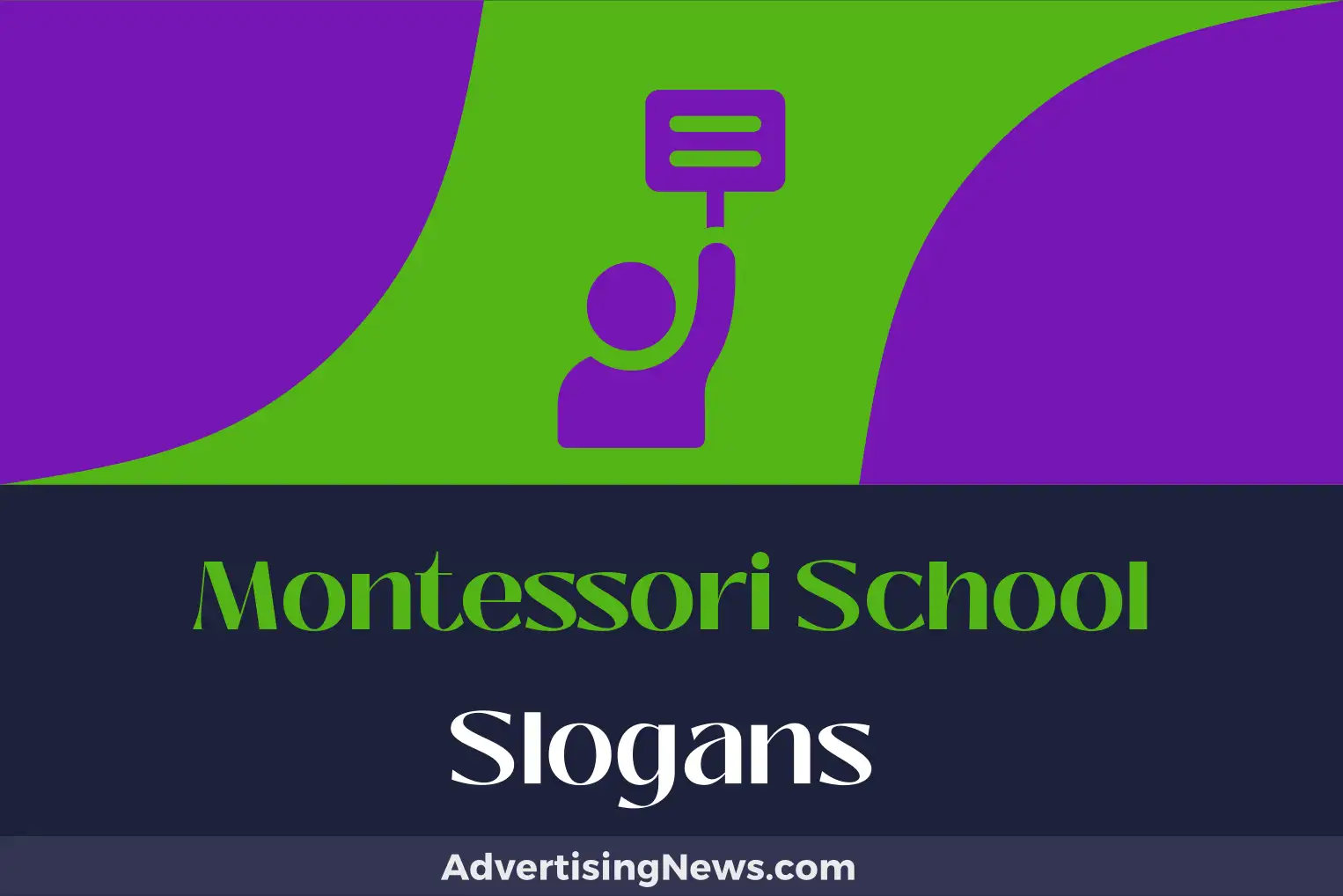 montessori school slogans