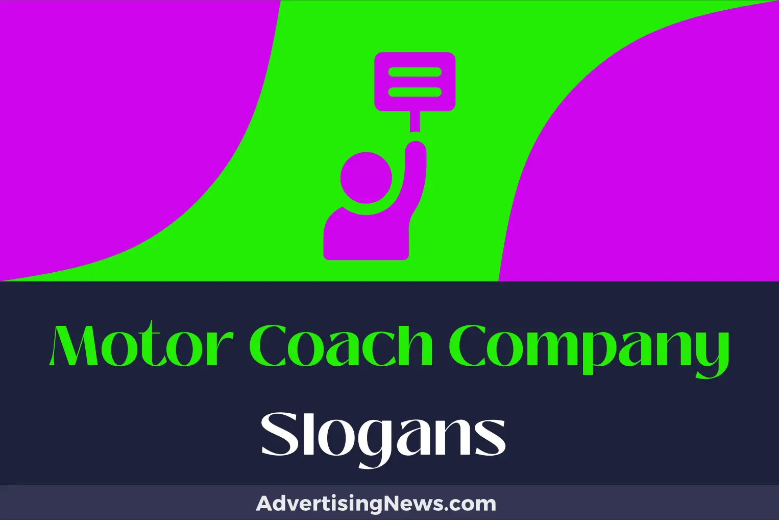 motor coach company slogans