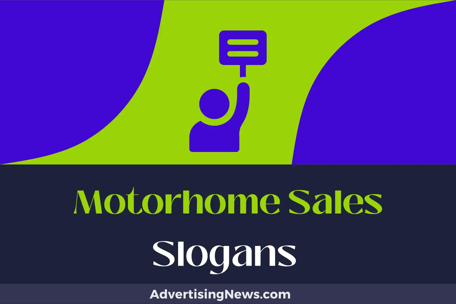 motorhome sales slogans
