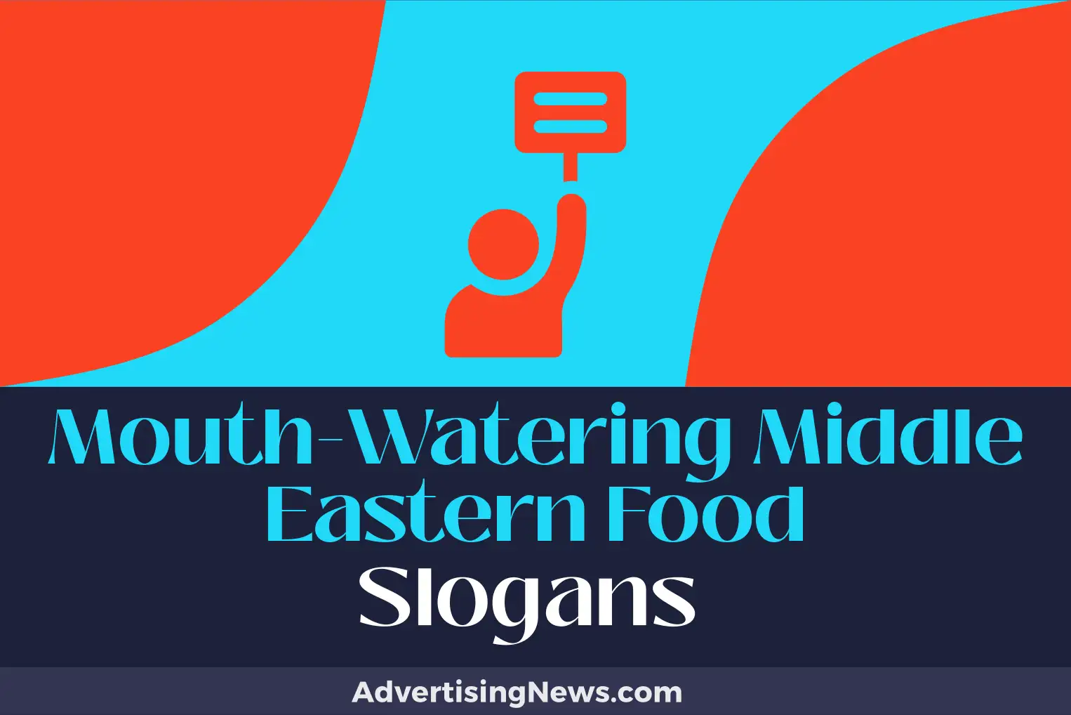 mouth-watering middle eastern food slogans