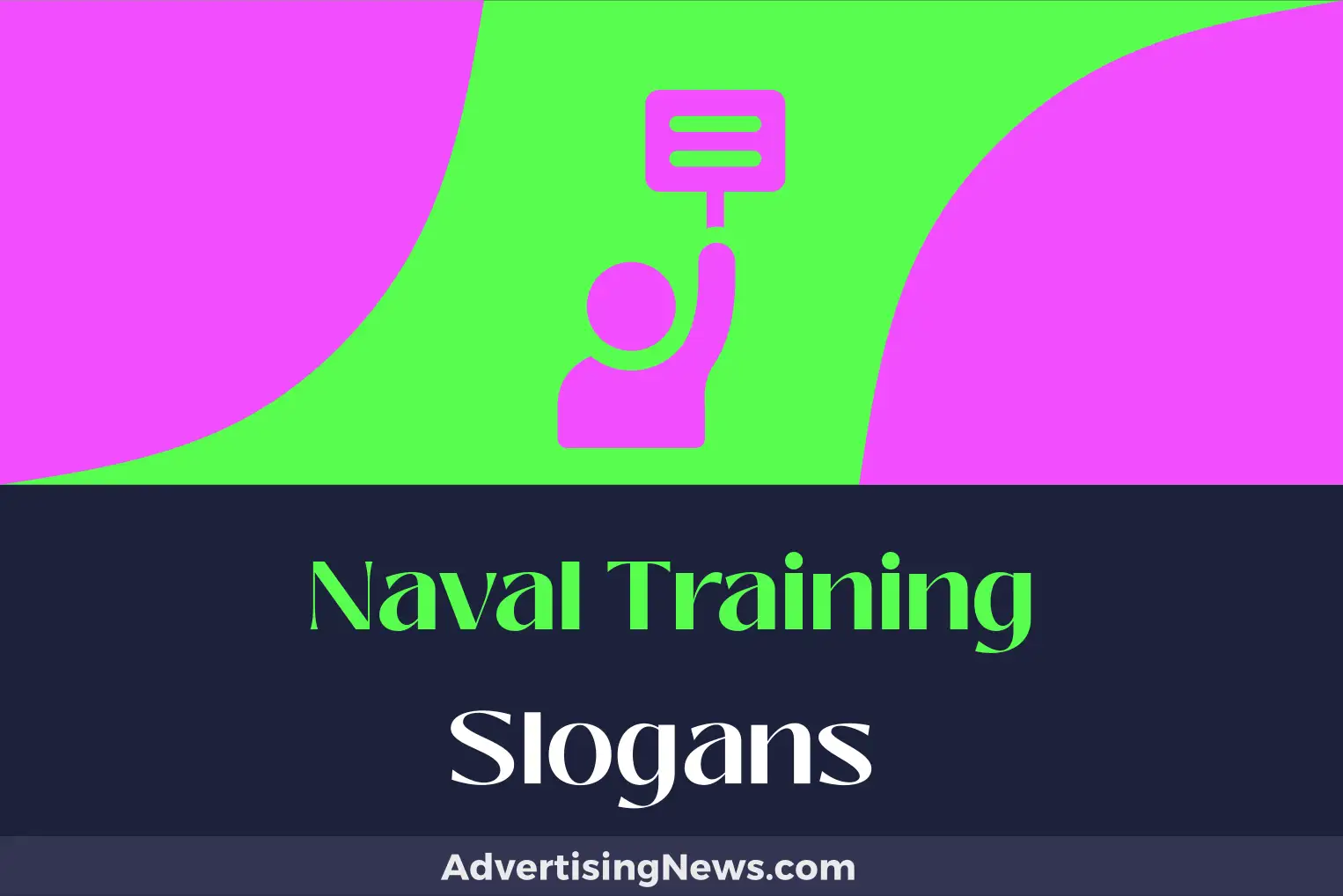 naval training slogans