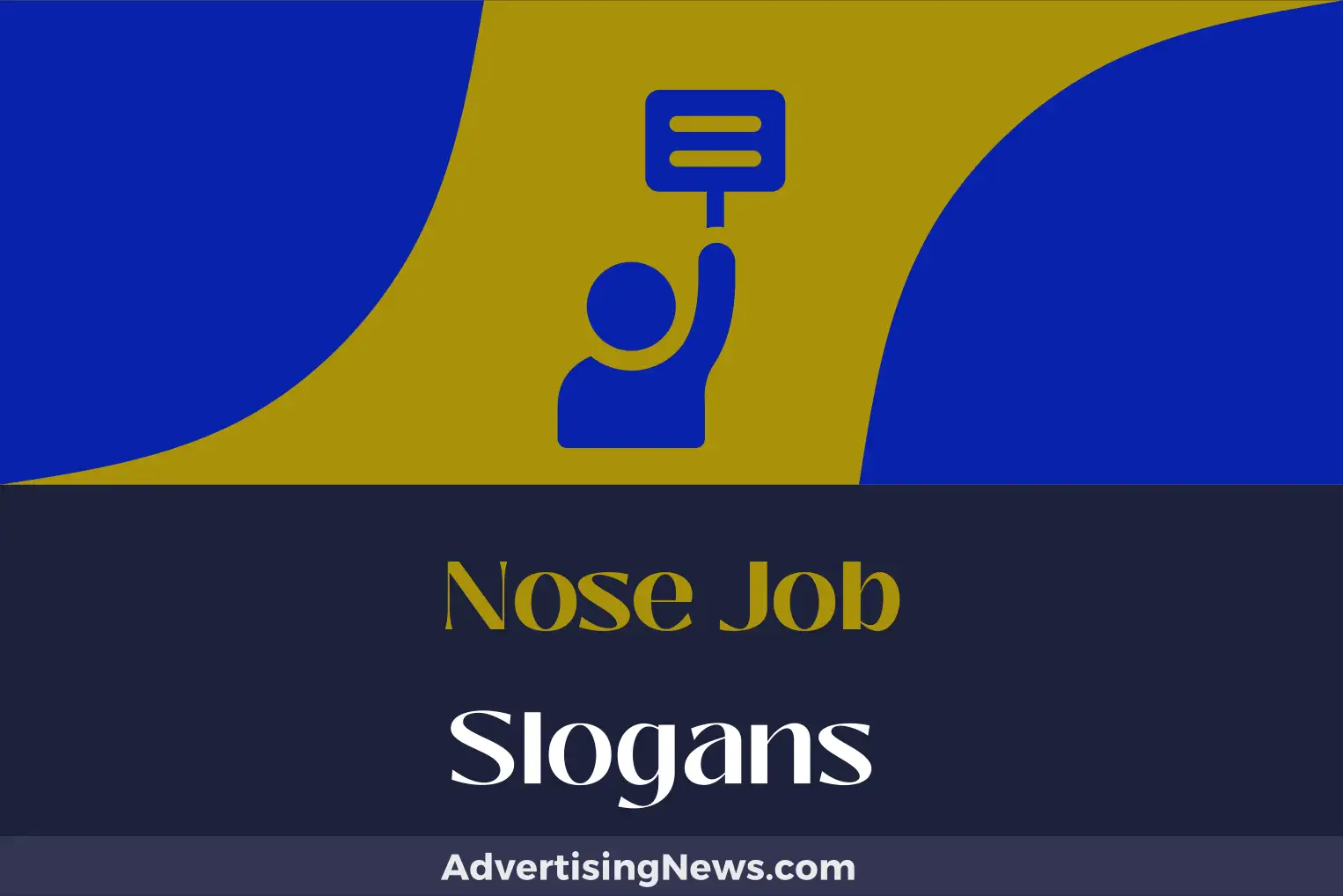 nose job slogans