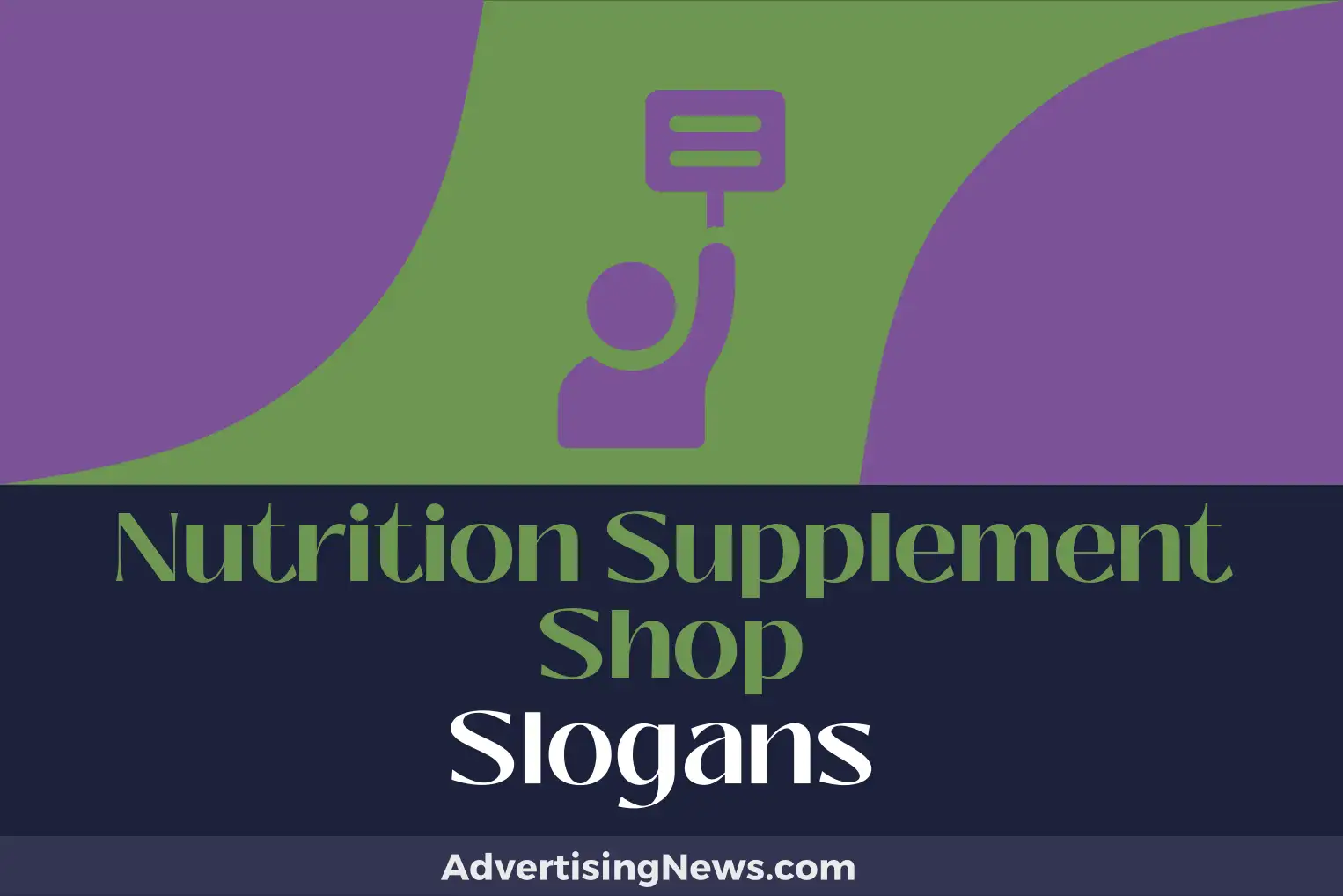 nutrition supplement shop slogans