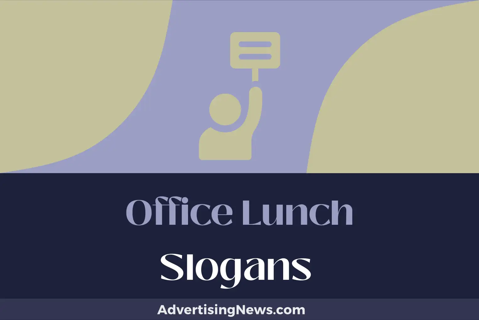 office lunch slogans