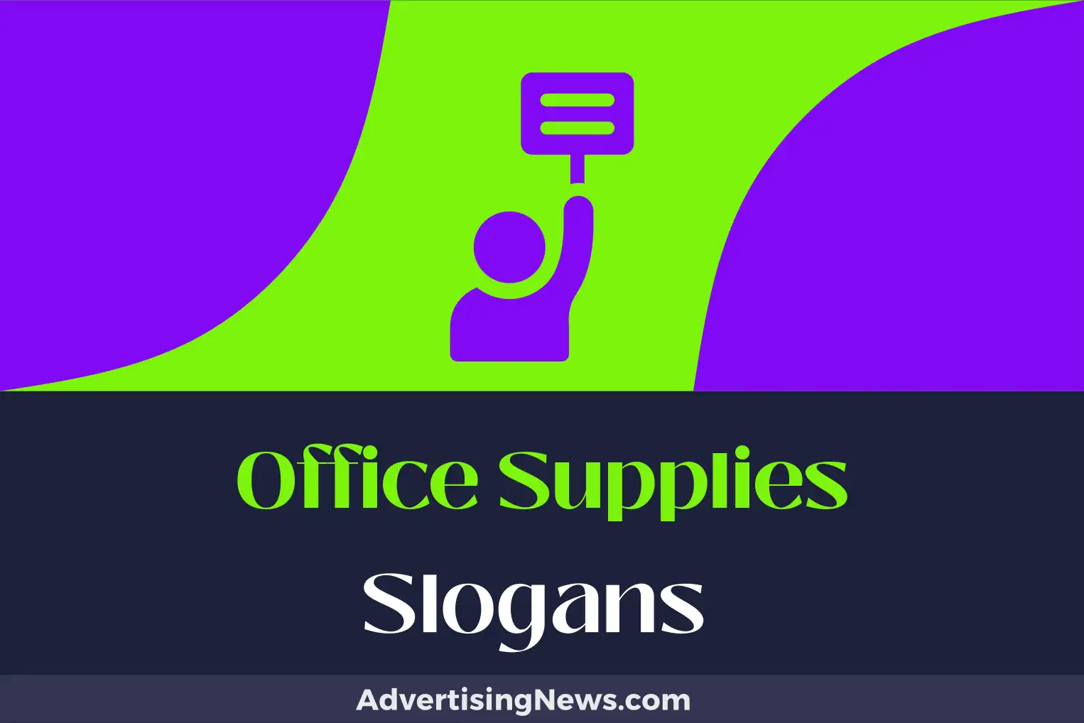 office supplies slogans