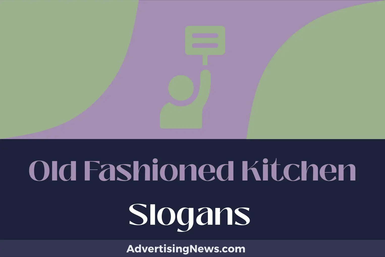 old fashioned kitchen slogans