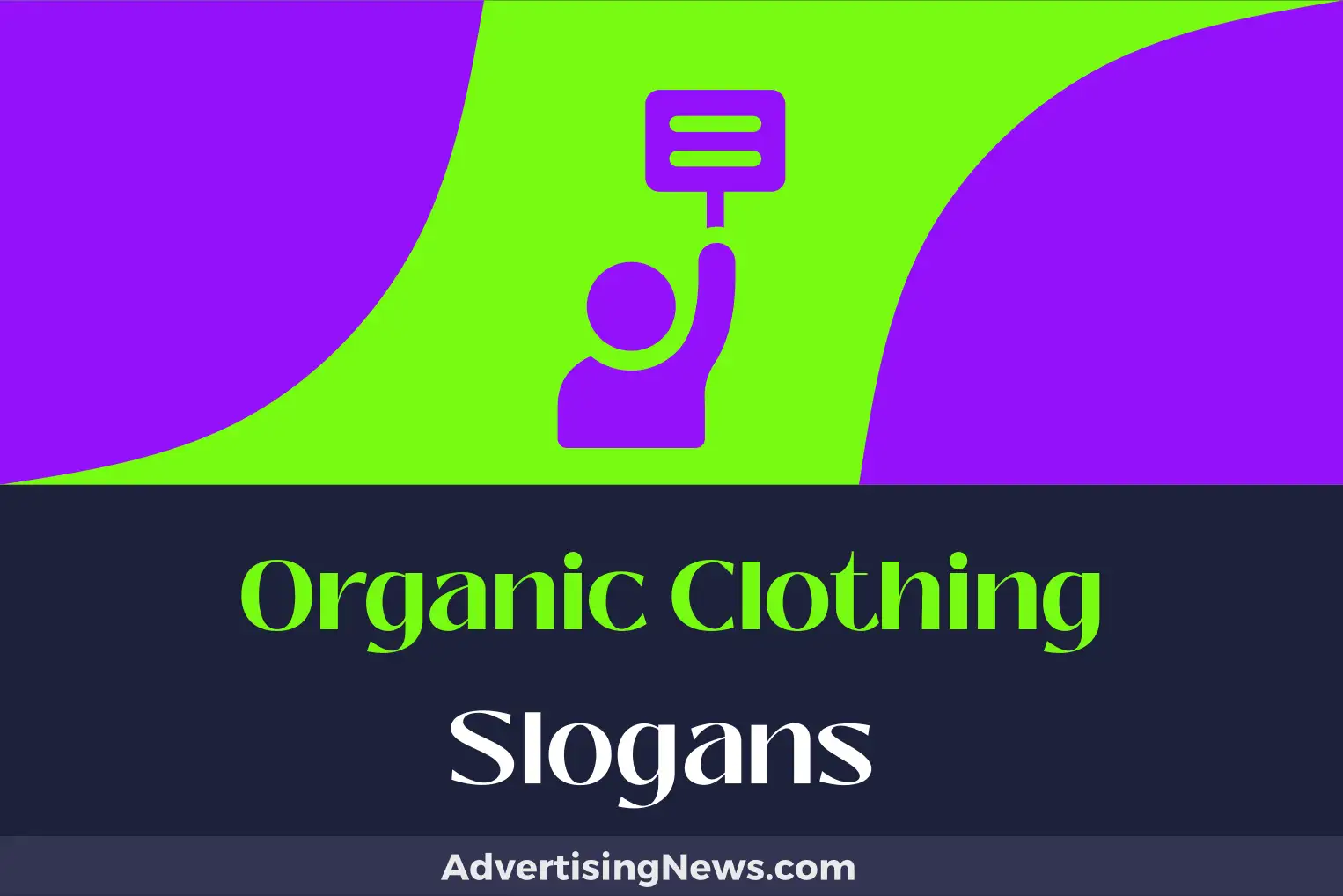 organic clothing slogans