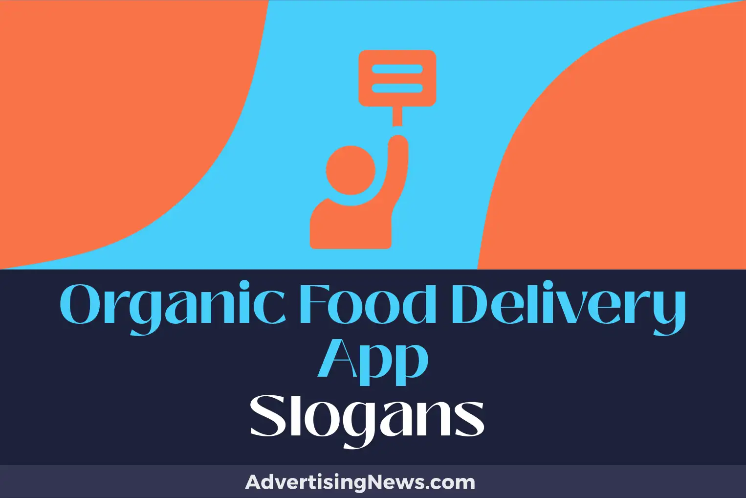 organic food delivery app slogans