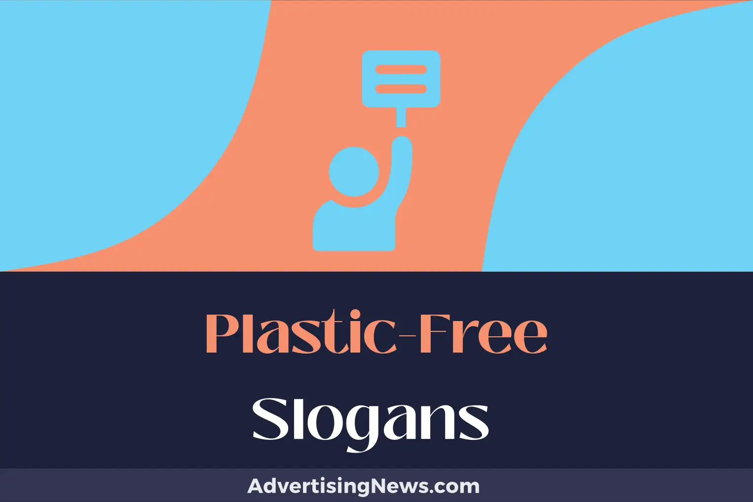 plastic-free slogans