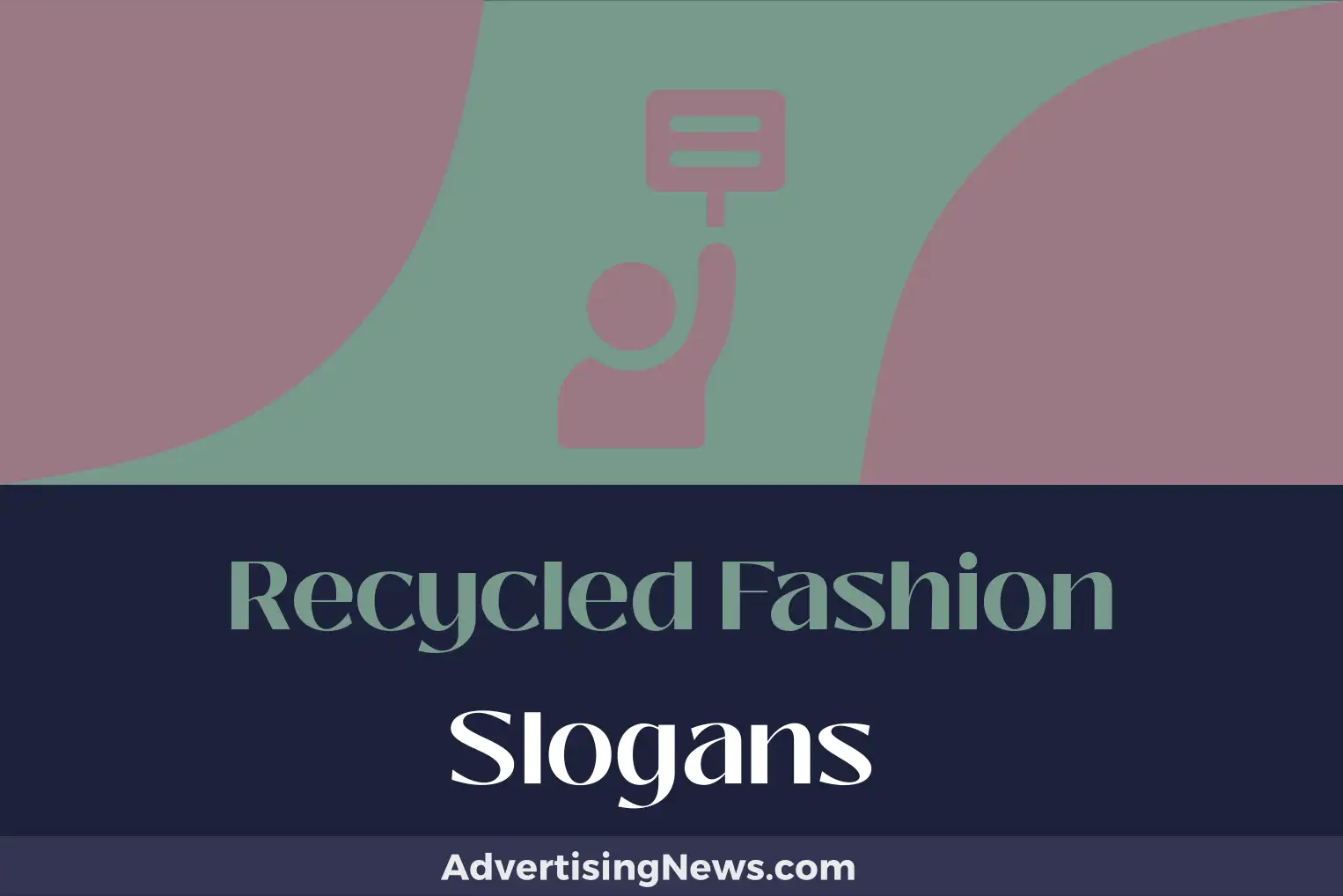 recycled fashion slogans