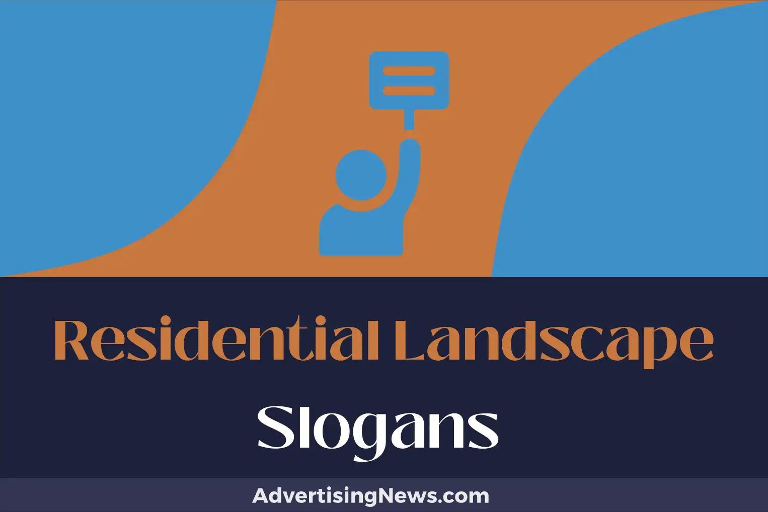 residential landscape slogans
