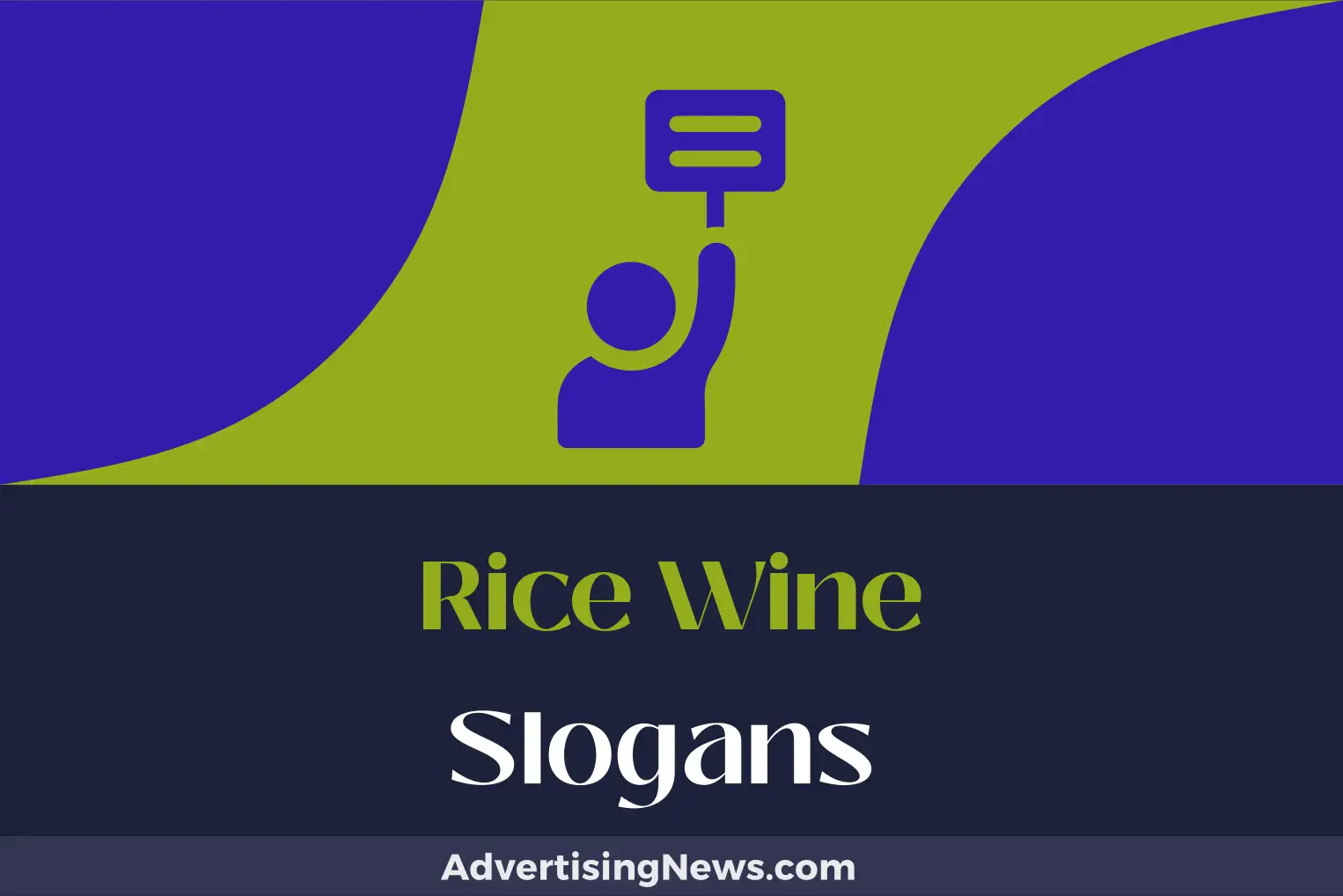 rice wine slogans