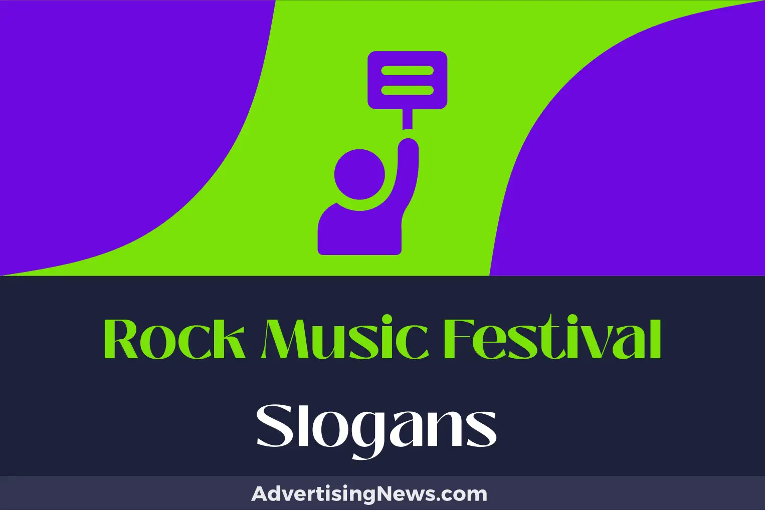 rock music festival slogans
