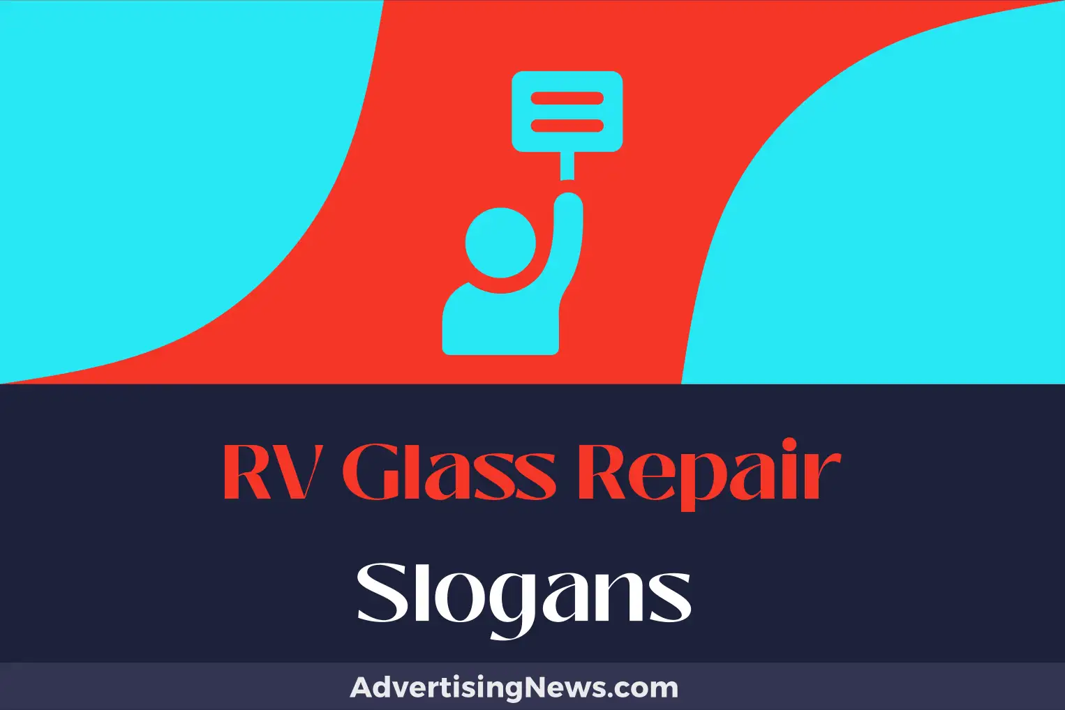 rv glass repair slogans
