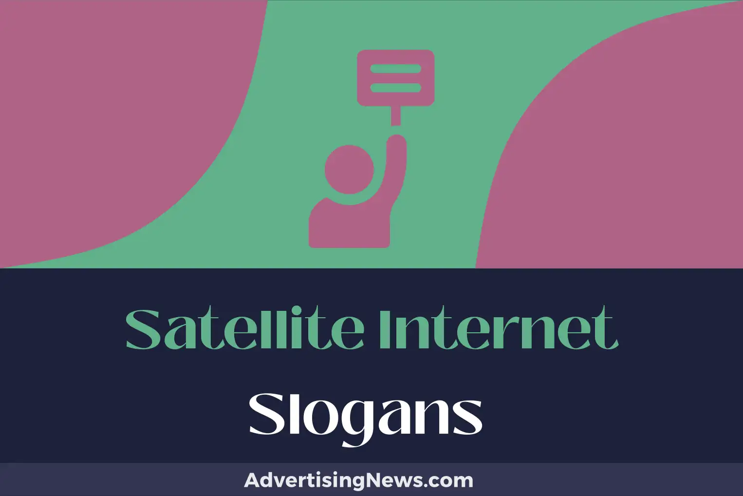 satellite internet slogans