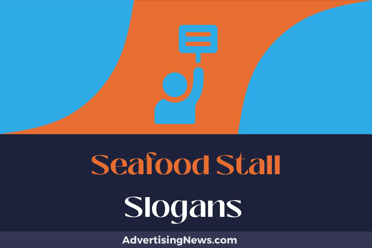 seafood stall slogans
