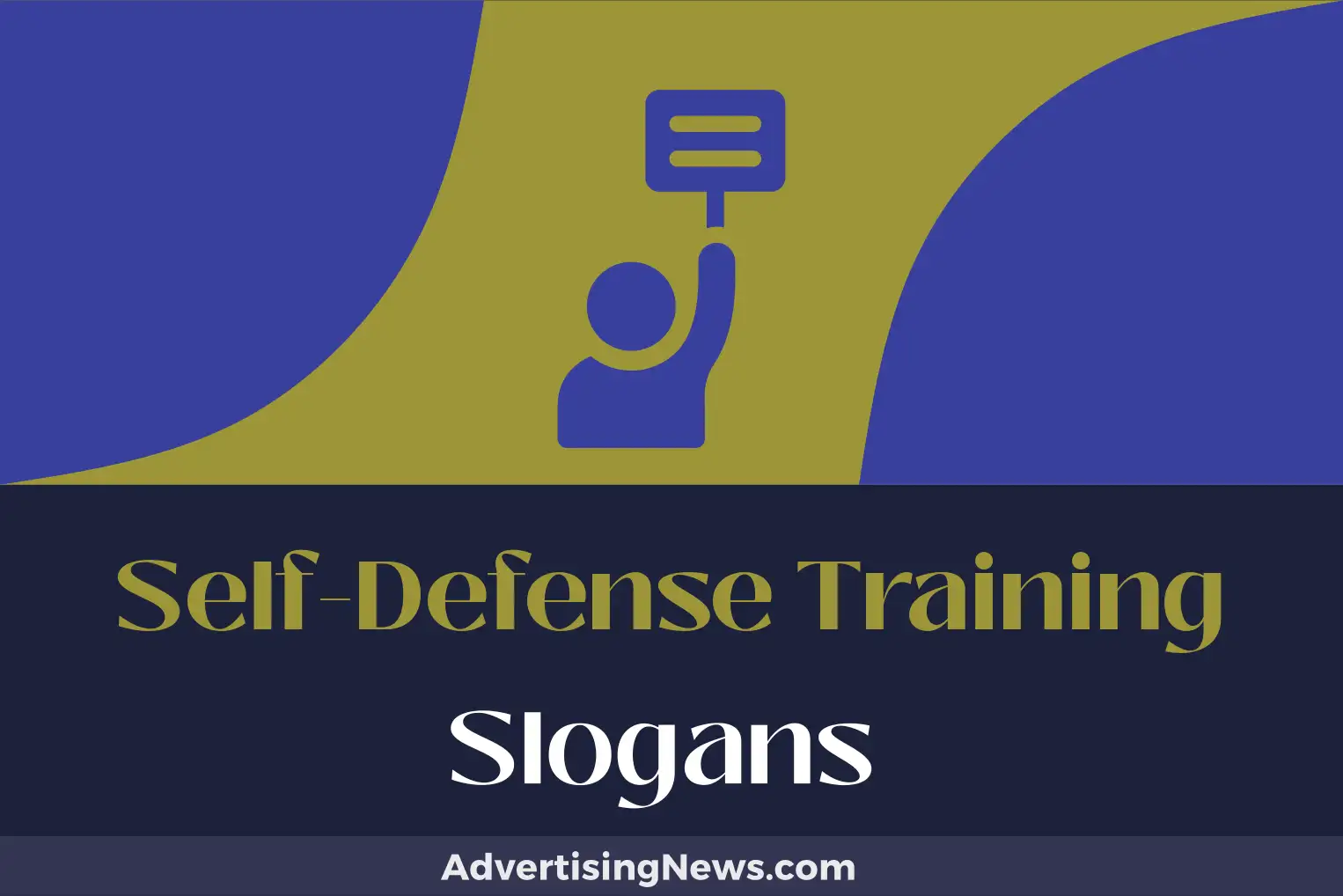 self-defense training slogans