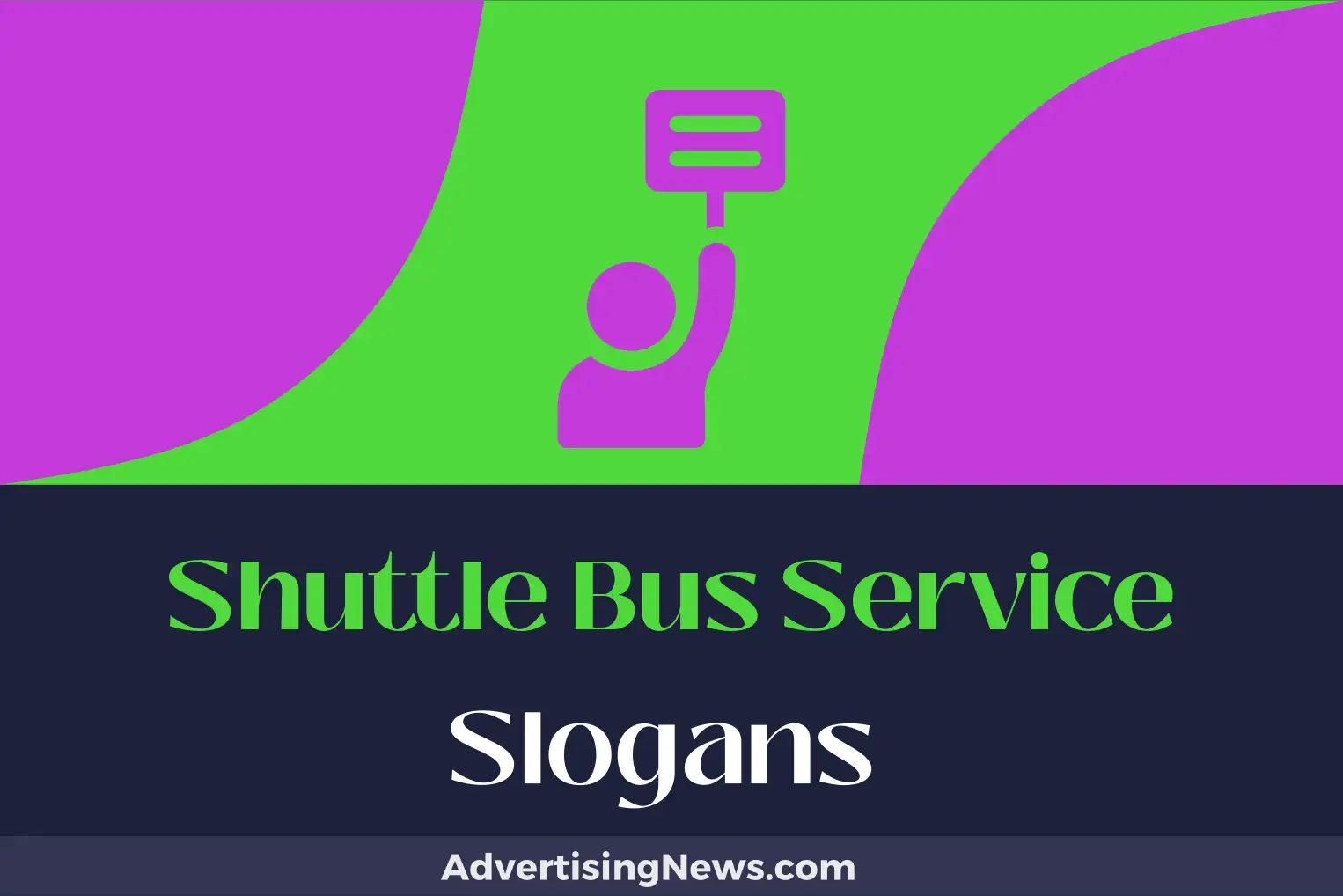shuttle bus service slogans