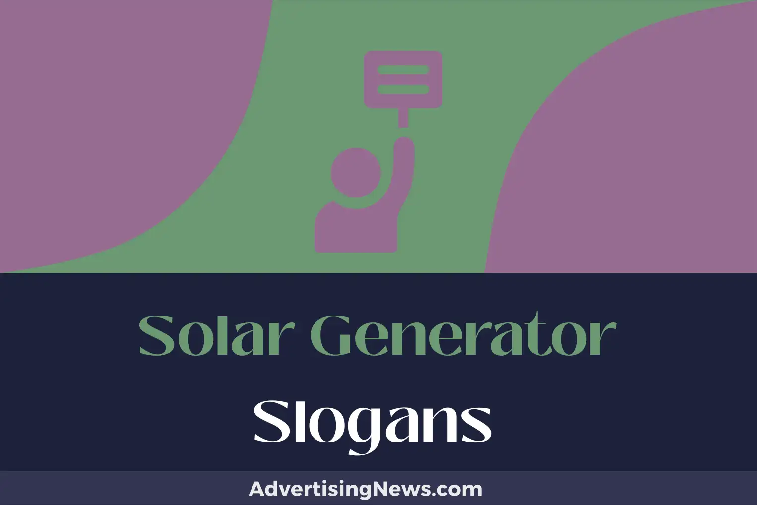 solar generator slogans