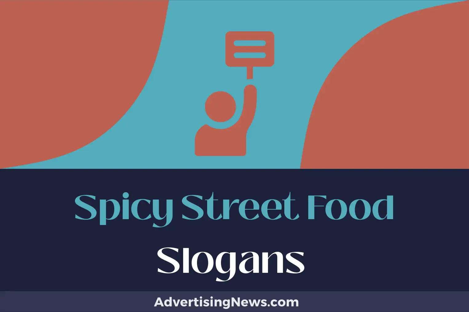 spicy street food slogans